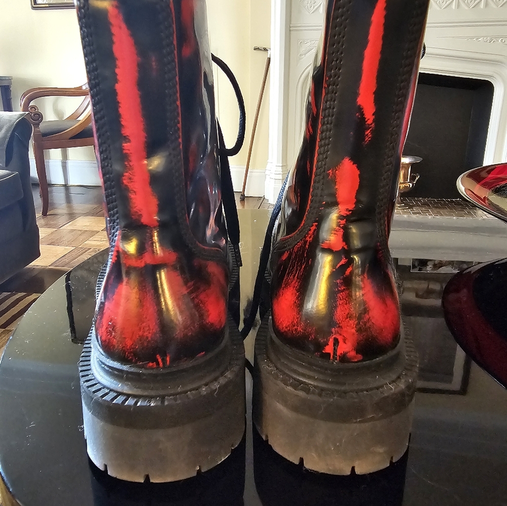 Camper Lab Eki Combat Boots View 2
